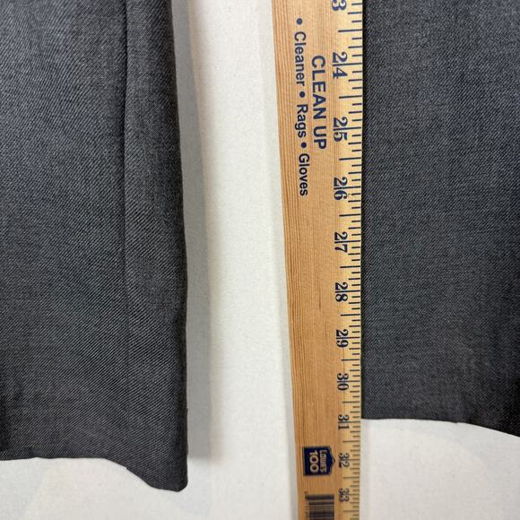 H&M Pants Mens Large Gray High-Rise Pleated Flat Front Drawstring Waist Trendy - Picture 10 of 14